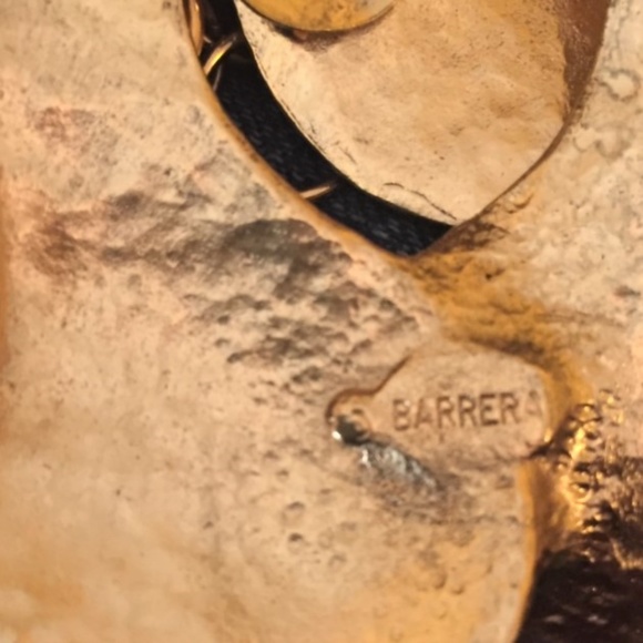 Jose & Maria Barrera gold statement necklace NWT - Picture 6 of 7